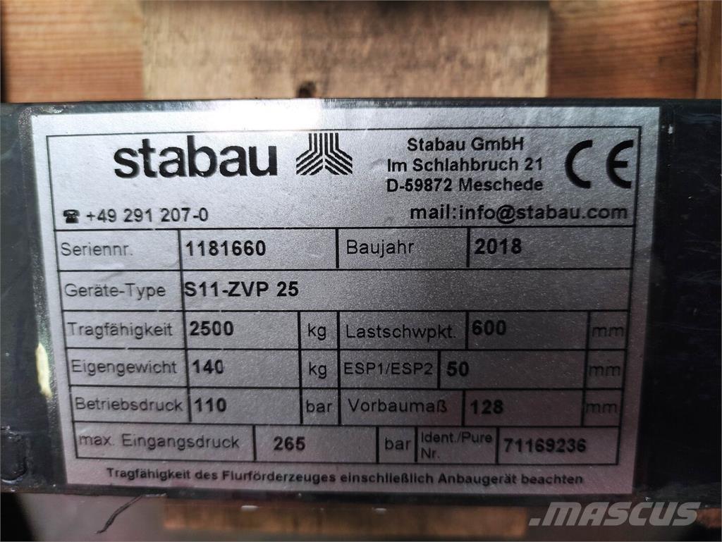 Stabau S11-ZVP25 Muut materiaalinkäsittelykoneet