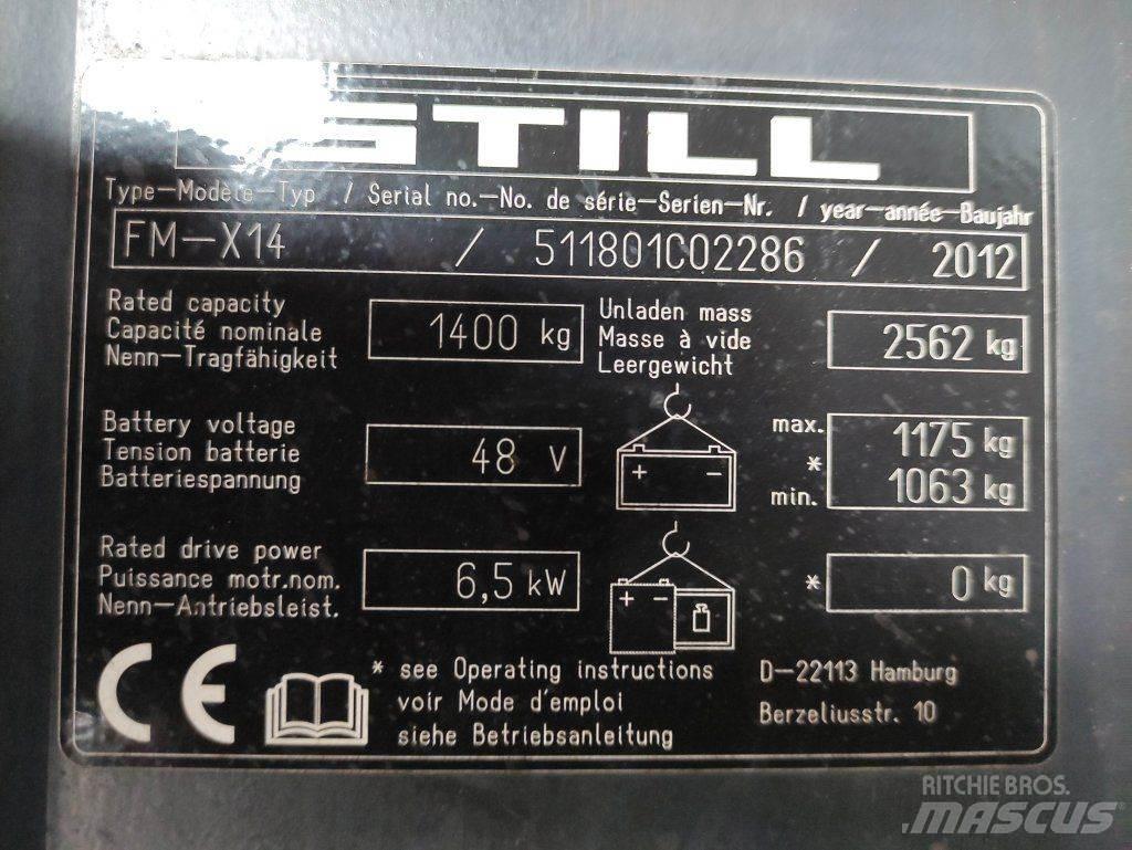 Still FM-X-14 Työntömastotrukit