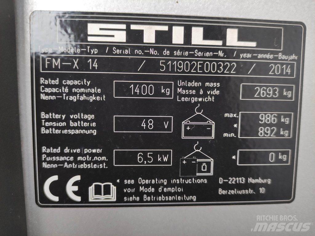 Still FM-X-14 Työntömastotrukit