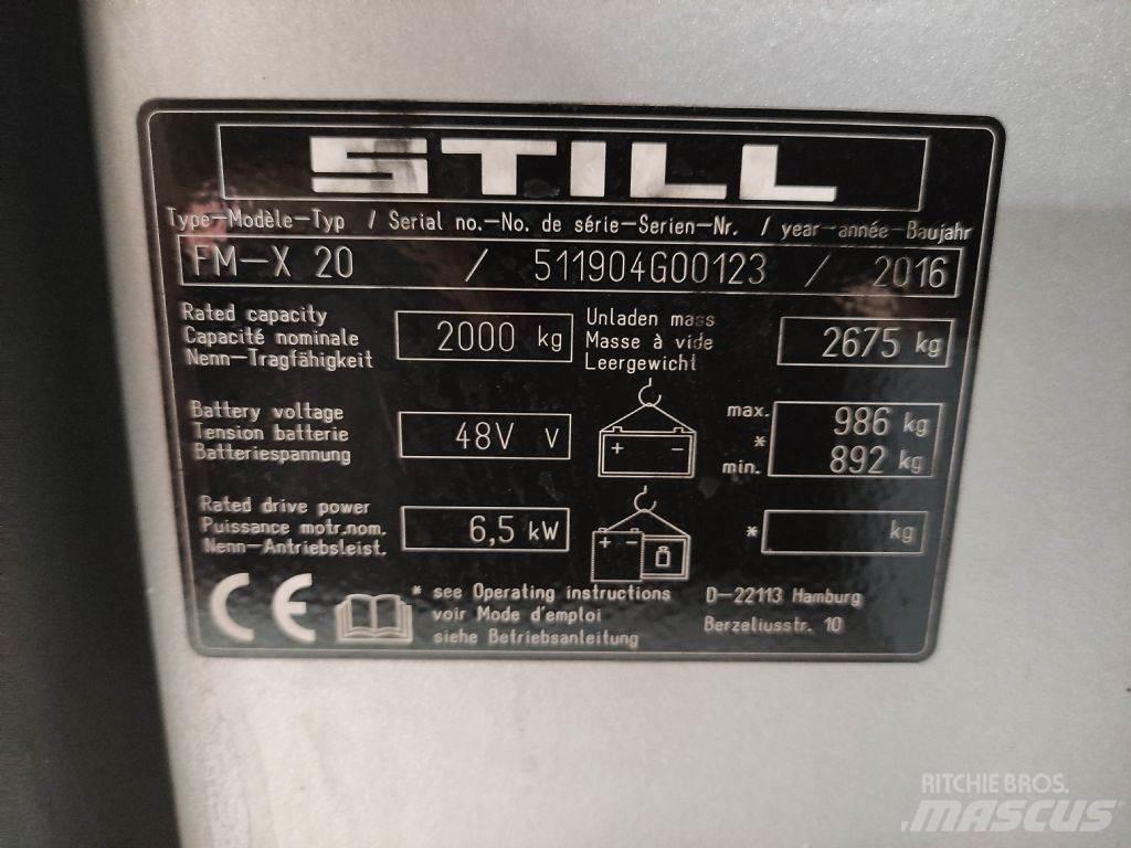 Still FM-X-20 Työntömastotrukit