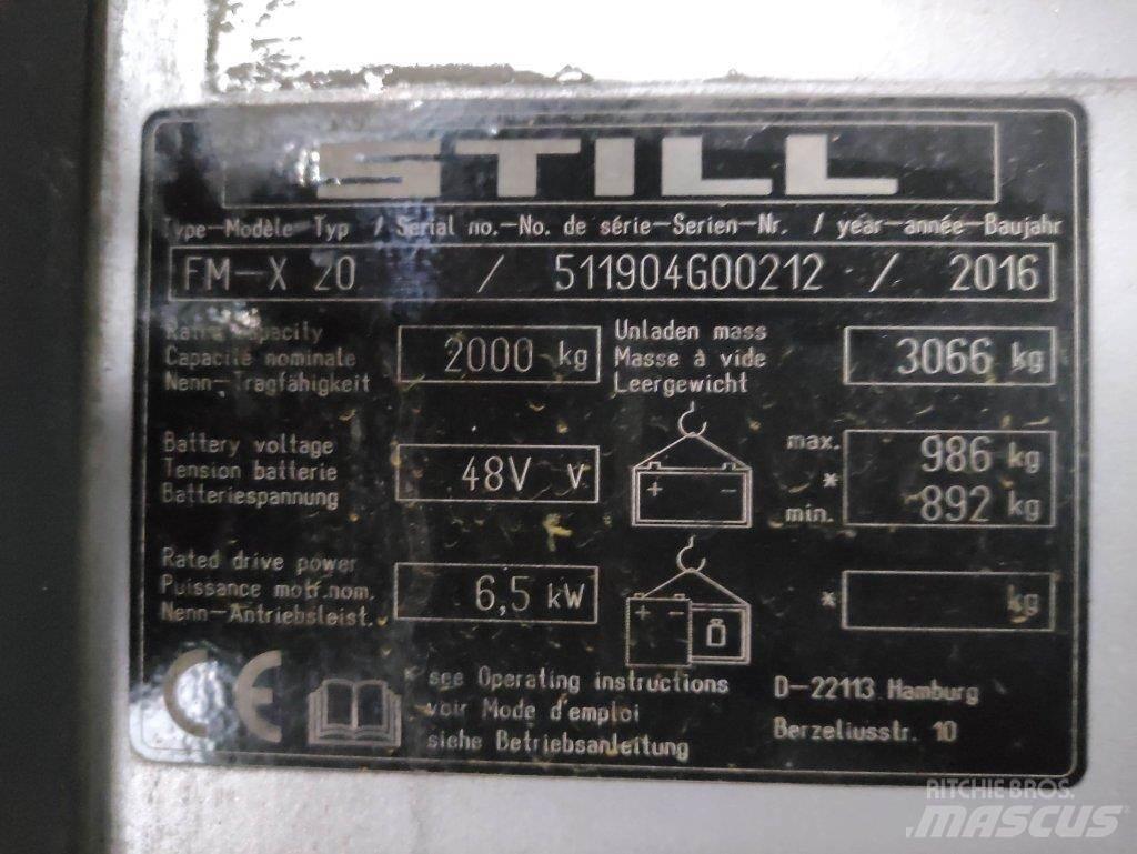 Still FM-X-20 Työntömastotrukit