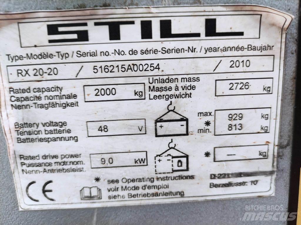 Still RX20-20 Sähkötrukit