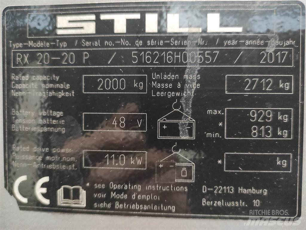 Still RX20-20 P Sähkötrukit