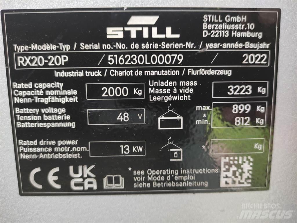 Still RX20-20 P Sähkötrukit