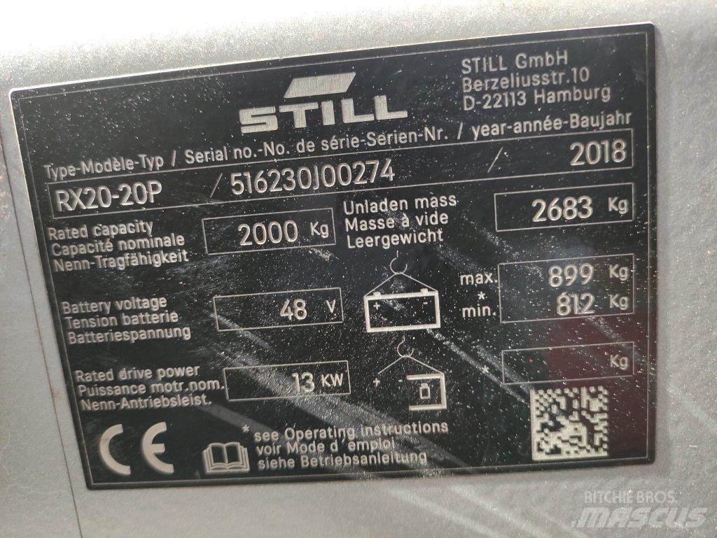 Still RX20-20P Sähkötrukit