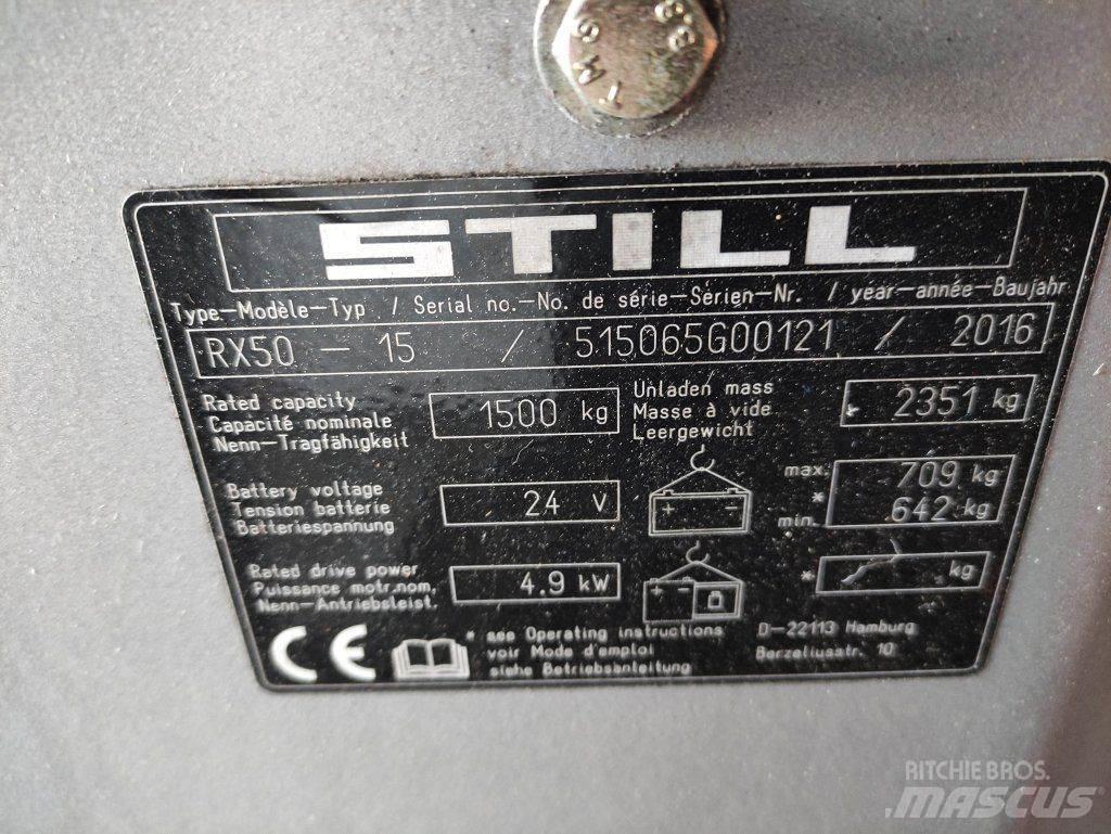 Still RX50-15 Sähkötrukit