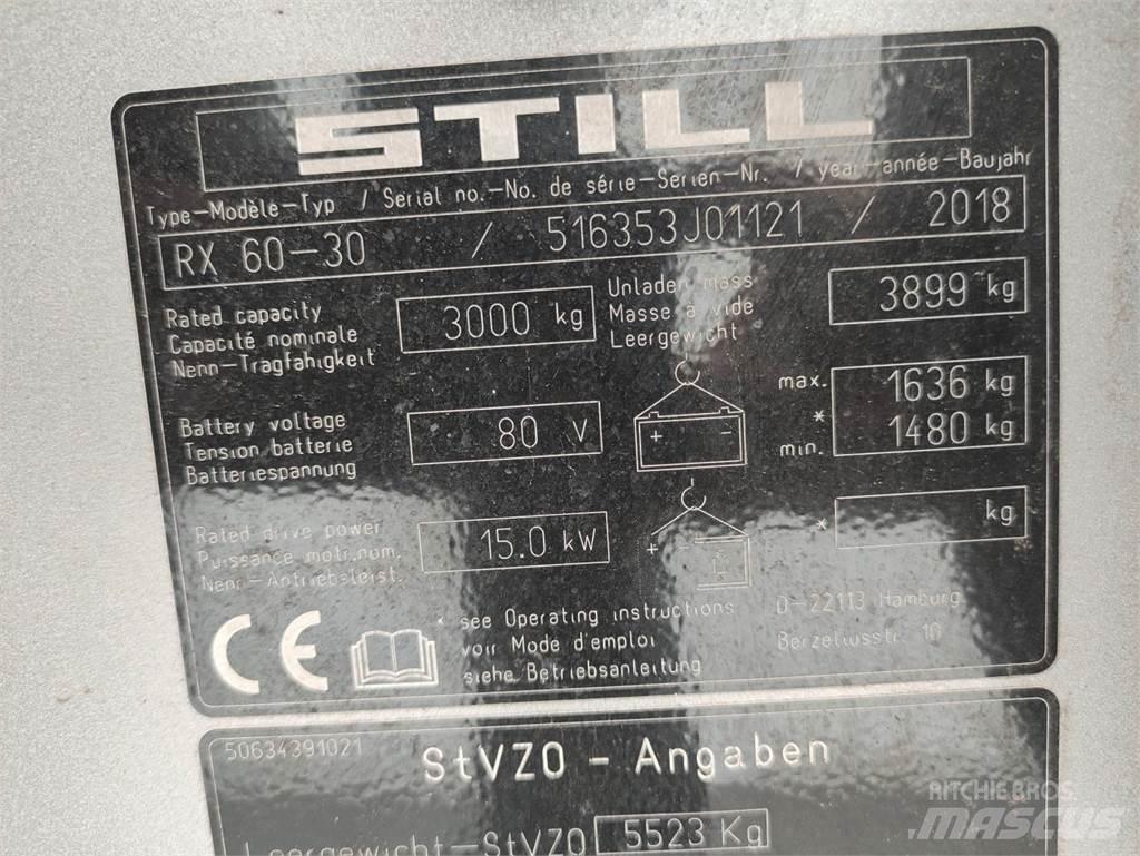 Still RX60-30 Sähkötrukit
