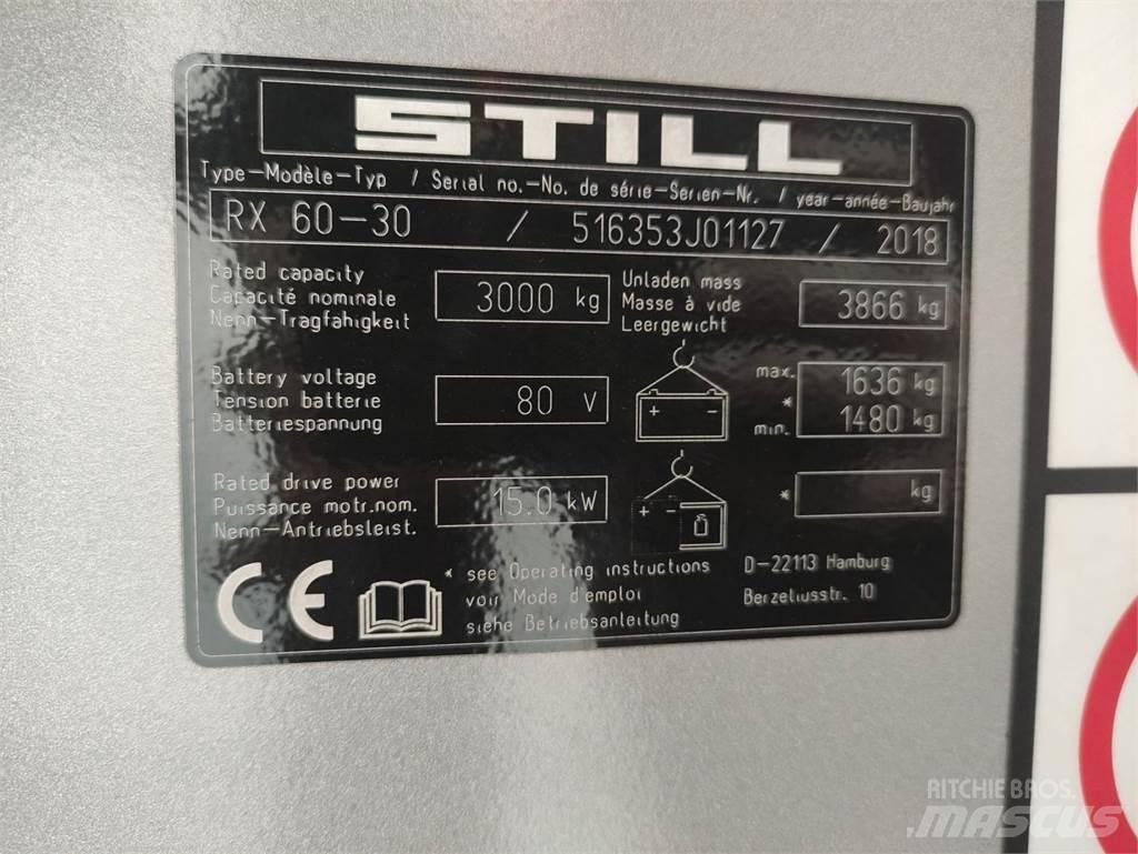 Still RX60-30 Sähkötrukit
