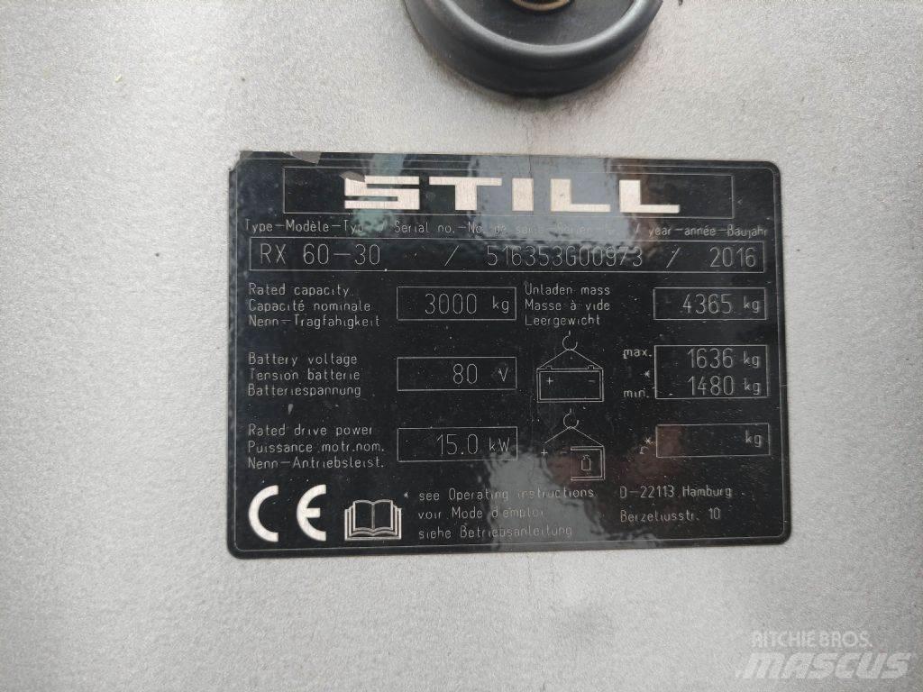 Still RX60-30 Sähkötrukit