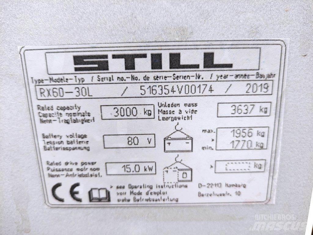 Still RX60-30 L Sähkötrukit