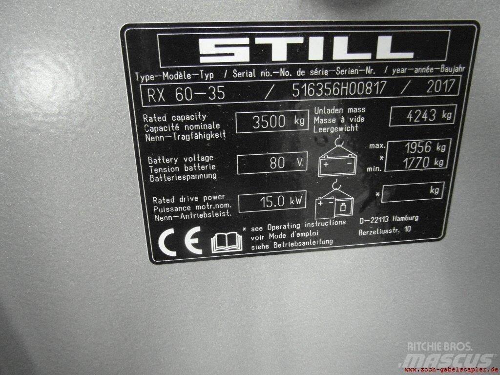 Still RX60-35 Sähkötrukit