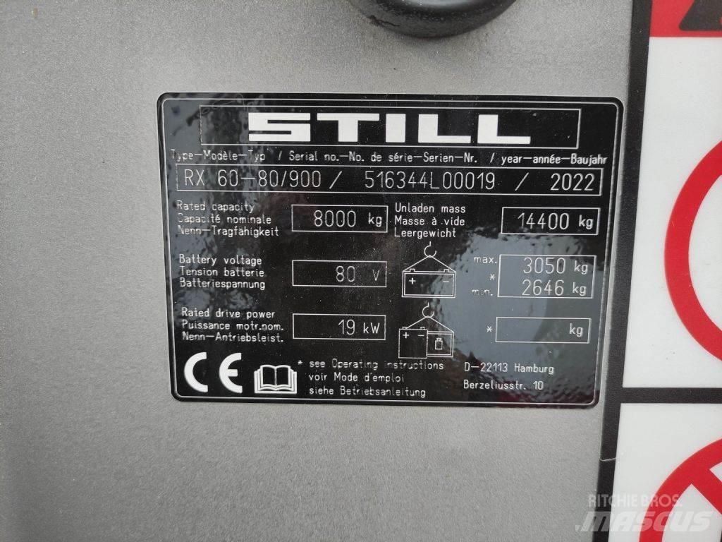 Still RX60-80/900 Sähkötrukit