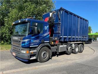 Scania P420 8x2 nosturiauto