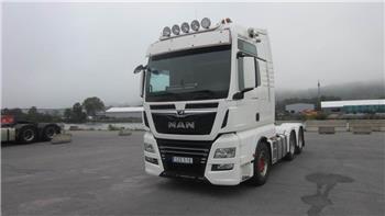 MAN TGX Dragbil fullboggie.