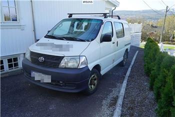 Toyota Hiace 4x4. 6 seats.