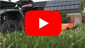 Slagleklipper til ATV 15hk elstart, 120 cm - usaml