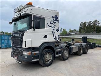 Scania R500 8x4 koukkuauto