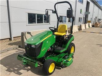 John Deere 1026R compact tractor with 60 deck