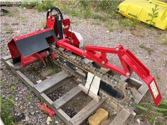 Ventrac KY400 trencher attachment