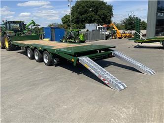 Bailey 29 Foot Tri Axle Beavertail Low Loader Trailer (ST