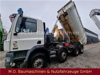 DAF CF 85.380 / 8x4 / AC / Blatt / Blatt /21m³ /