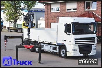 DAF XF 460, Baustoff, Hiab XS 166 K