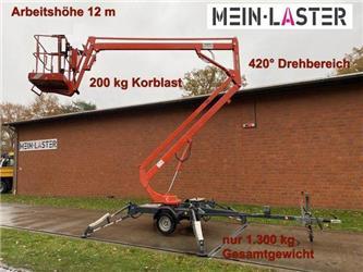  E 12 GK Arbeitshöhe 12 m 200kg hydr. Abstützung