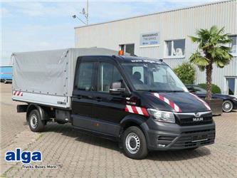 MAN 3.180 TGE 4x2, DOKA, AHK, Klima, Navi, 72tkm