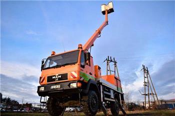 MAN LE 10.163 4x4 PLATFORM WUMAG WT 17 METERS 17