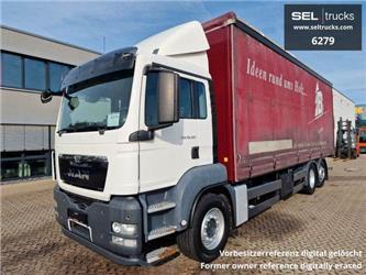 MAN TGS 26.320 6x2-2 LL / Lenkachse Staplerhalterung
