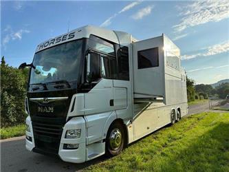 MAN TGX 26.460 Pferdetransporter Pop-Out,6-Pferde