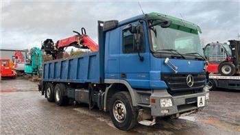 Mercedes-Benz Actros 2546 L 6x2 Kran Palfinger Epsilon Schrott