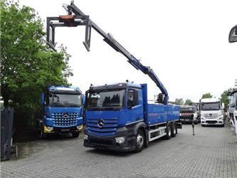 Mercedes-Benz Actros 2643 6X4 Palfinger 18001L Baustoff