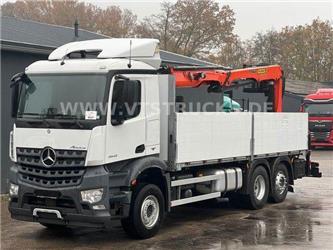 Mercedes-Benz Arocs 2542 6x2 Euro6 Pritsche+Palfinger Ladekran