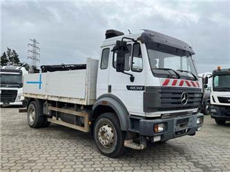 Mercedes-Benz SK 1838 Pritsche Heckkran Deutsch/Blatt/Schalter