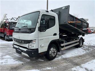 Mitsubishi Canter Fuso 7C18 Abrollkipper Hiab Abrollaufbau