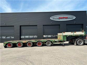 Nooteboom 5 axle tieflader schwerlast / ausziehbar