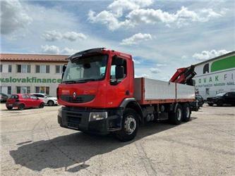 Renault PREMIUM 430 DXi 6x4 with crane AUTOGRU vin 490