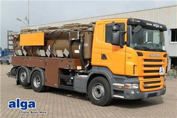Scania R 420 LB6X2 4MNB, Altöl, Vacuumtank, Pumpe, R124