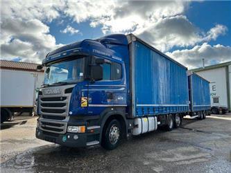 Scania R 450 threesided stricklinge 6x2+PANAV 819+149
