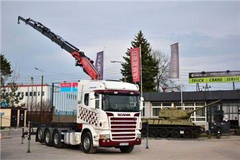 Scania R 480 8x4 FASSI 455 EURO 5 KRAN CRAN .