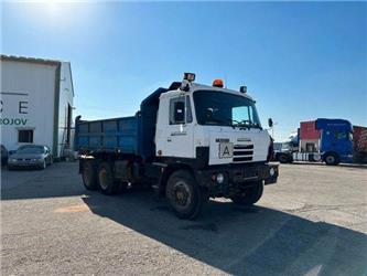 Tatra 815 6X6 threesided kipper 9m3 vin 565