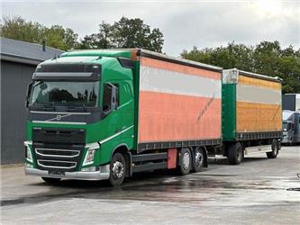 Volvo FH 460 Euro6 6x2 Pritsche+Plane Komplettzug