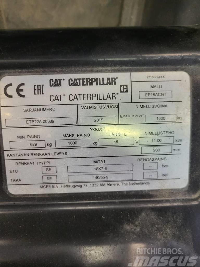 CAT EP16 ACNT " Lappeenrannassa" Sähkötrukit