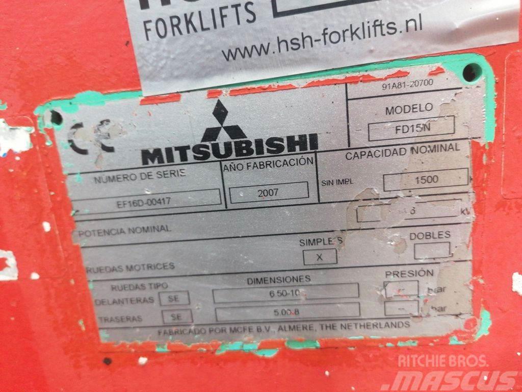 Mitsubishi FD15N Dieseltrukit