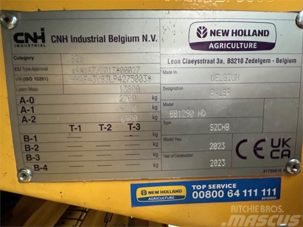 New Holland BB 1290 RC HIGH DENSITY Kanttipaalaimet