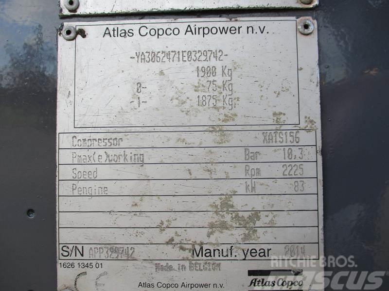 Atlas Copco XATS 156 DD - N Kompressorit