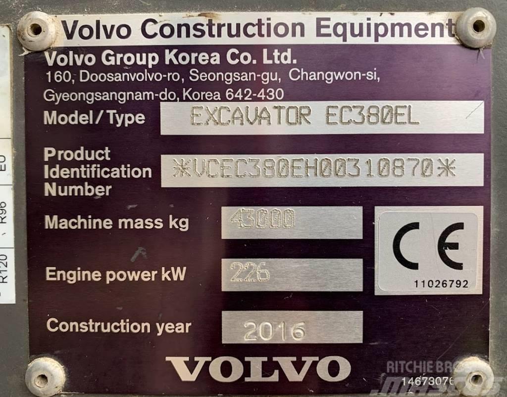 Volvo EC 380 EL Telakaivukoneet