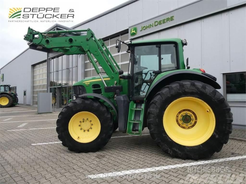 John Deere 7530 Premium inkl. 751 Frontlader Traktorit