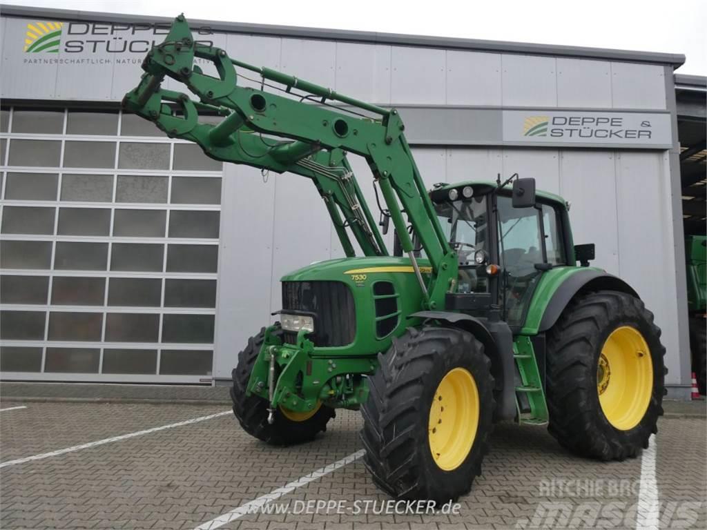John Deere 7530 Premium inkl. 751 Frontlader Traktorit